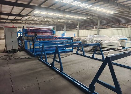 जाल चौड़ाई 3 मीटर जाल चौड़ाई 6 मीटर राजमार्ग पीएलसी प्रबलित जाल वेल्डिंग मशीन