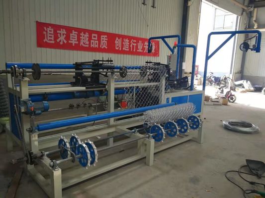 Cold Drawn ISO 9001 380V Chain Link Mesh Making Machine